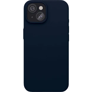 Чехол защитный VLP Aster Case с MagSafe для iPhone 14/15, темно-синий