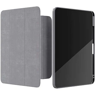 Чехол защитный "vlp" Split Folio для iPad Pro M4/M5 (11''), серый