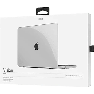 Чехол защитный uBear Vision Case для MacBook Pro 16" (M1 | M2 | M3 | M4), прозрачный