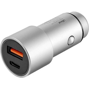 Автомобильное зарядное устройство uBear Ride Car Charger, 20W Max  USB-C+USB A (PD, QC 3.0)