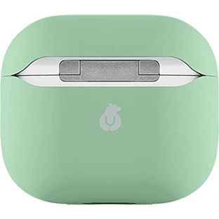 Чехол защитный для Airpods 3 Touch Pro Silicone  Case, 1.5 мм усиленный, светло-зелёный