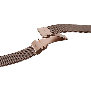 Uniq для Apple Watch 42/41/40 mm ремешок Dante PRO Strap Mesh Steel Metallic Rose