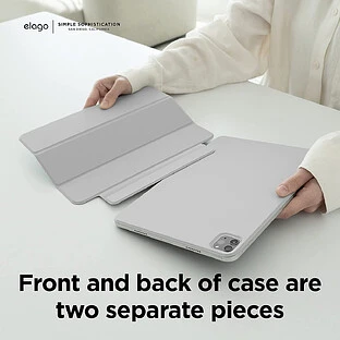 Чехол Elago для iPad Air 10.9 (2020/22 4/5th)/11 (М2-М4) Magnetic Folio Light Grey
