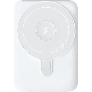 Аккумулятор внешний VLP Dual Magsafe PowerBank 5000 mAh, 3A, USB-C, белый