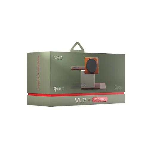Беспроводное зарядное устройство VLP NEO Qi2.2 4 в 1, Amber Gray