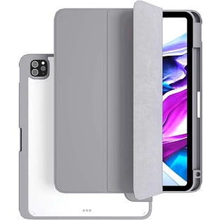 Чехол защитный "vlp" Split Folio для iPad Pro M4/M5 (11''), серый
