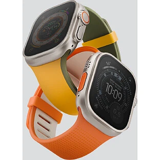 Ремешок Uniq для Apple Watch 49/46/45/44 mm Revix IV Clay/Volt Orange