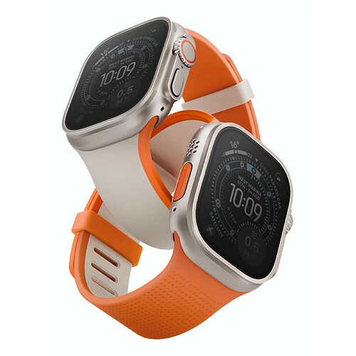 Ремешок Uniq для Apple Watch 49/46/45/44 mm Revix IV Clay/Volt Orange