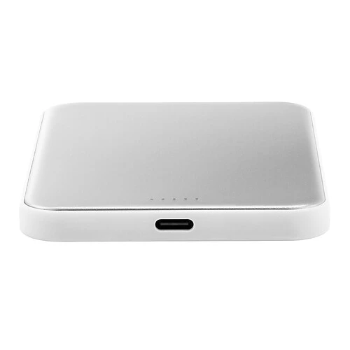 Внешний аккумулятор uBear Strike Power bank 5 000 mAh, PD30W, Qi2.2, белый