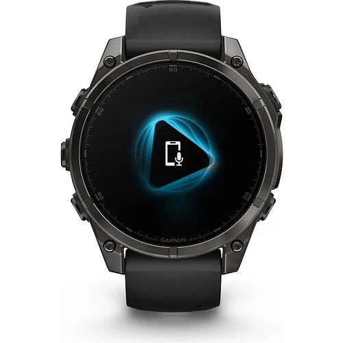 Умные часы Garmin Fenix 8 AMOLED Sapphire 47 мм, Titanium