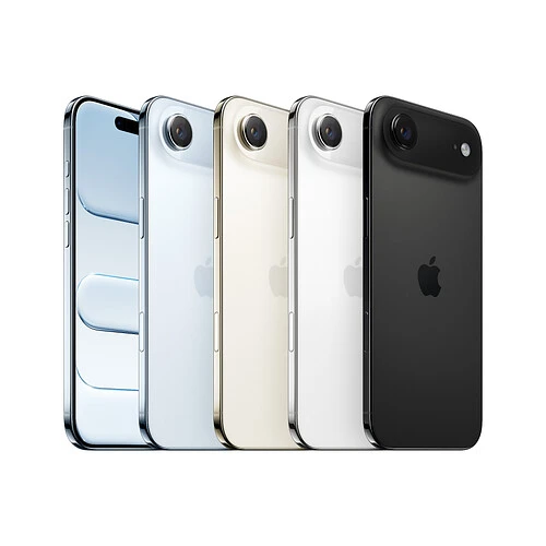 iPhone Air, 1 TB, Чёрный