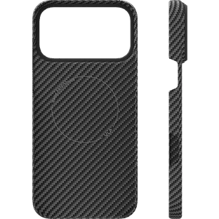 Чехол защитный VLP Kevlar Case с MagSafe для iPhone 17 Pro Max, черный