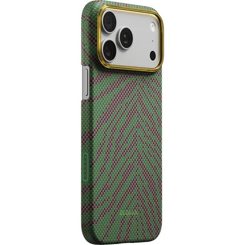 Чехол для телефона Pitaka Breath of Veins для iPhone 17 Pro (Sprout Surge)