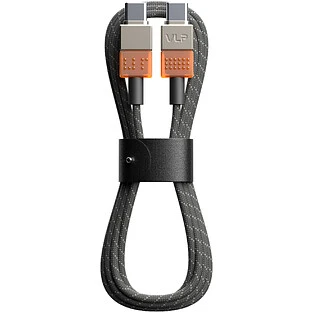 Дата-кабель VLP NEO USB-C - USB-C, 100Вт, 1.5м, Amber Gray