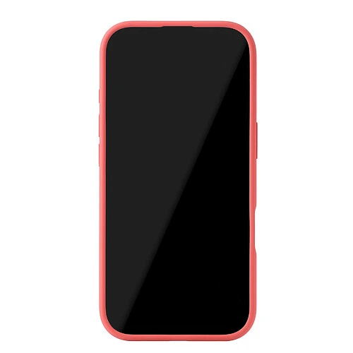 Чехол защитный uBear Touch Mag Case для iPhone 17, MagSafe совместимый, силикон, софт-тач, коралловый