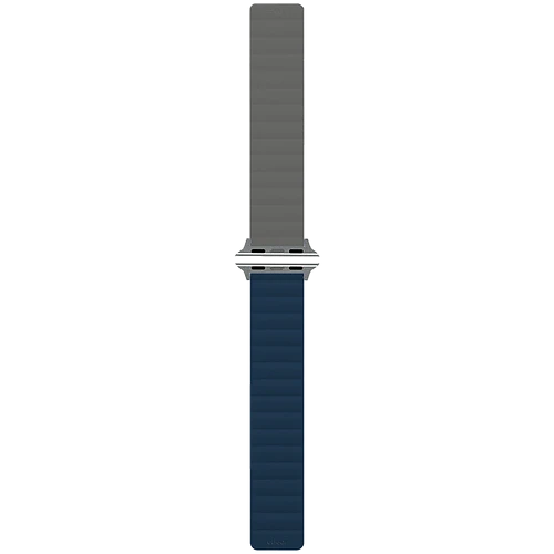 Ремешок uBear Mode для Apple Watch M/L (42, 44, 45, 49 мм), силиконовый, синий/серый