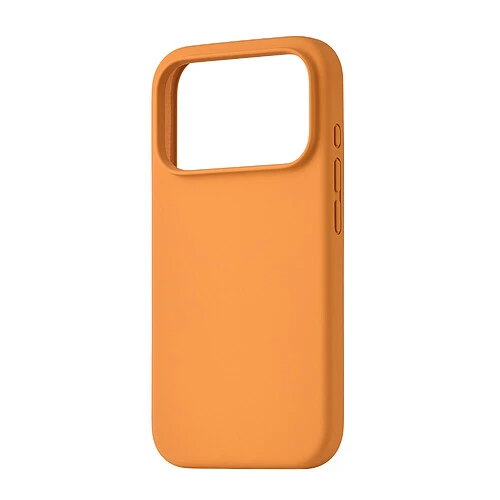 Чехол защитный uBear Touch Mag Case для iPhone 17 Pro, MagSafe совместимый, силикон, софт-тач, оранжевый