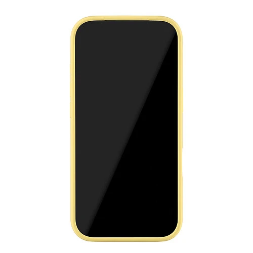 Чехол защитный uBear Touch Mag Case для iPhone 17 Pro, MagSafe совместимый, силикон, софт-тач, светло-желтый