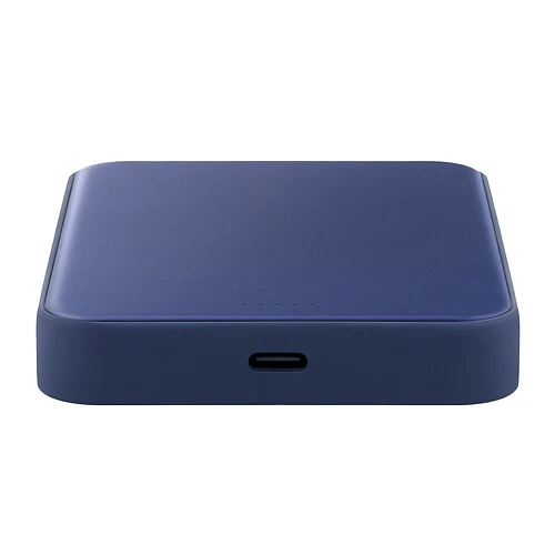 Внешний аккумулятор uBear Strike Power bank 10 000 mAh, PD30W, Qi2.2, синий