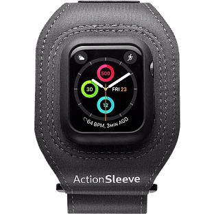 Cпортивный чехол на руку Twelve South Action Sleeve для Apple Watch 40mm. Материал нейлон. Цвет серы