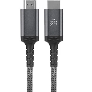 Кабель Rocket Flash HDMI 2.1, 2м, нейлоновая оплётка, цвет: чёрный
