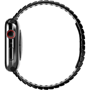 Ремешок из нержавеющей стали Casetify Monolink для Apple Watch 38/40/41, черный