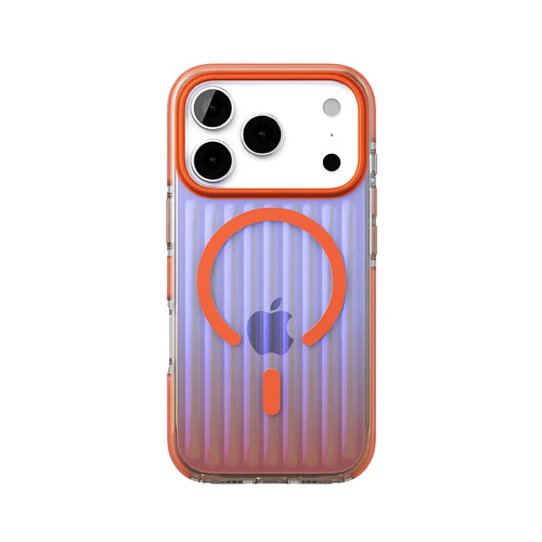 Чехол защитный VLP Pulse Case с MagSafe для iPhone 17 Pro, оранжевый
