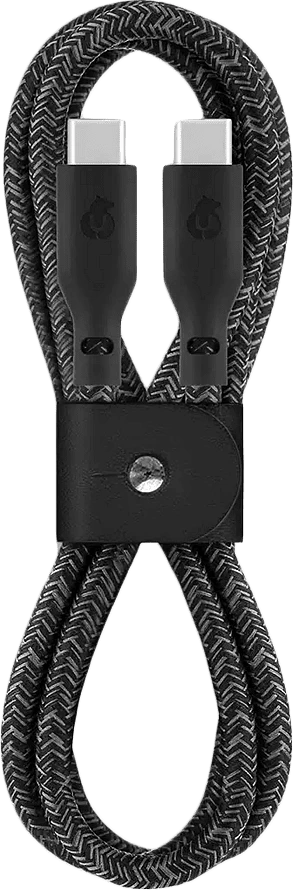 Зарядный кабель uBear Trend, USB-C|USB-С, 60Вт, 1,2м, Черный
