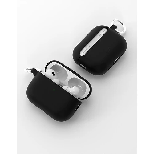 Чехол силиконовый VLP Grase Case для AirPods Pro 3, черный