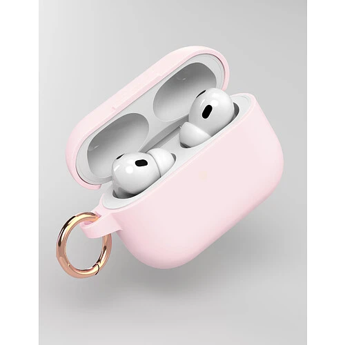 Чехол силиконовый VLP Grase Case для AirPods Pro 3, розовый