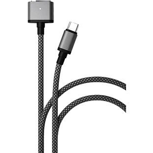 Дата-кабель VLP Cable USB C - MagSafe, 2.0м, серый космос