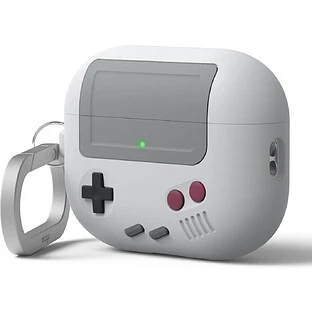 Elago для AirPods Pro 3 чехол Unique AW5 Game console Hang case Light Grey