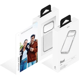 Чехол защитный uBear Real Case для iPhone 17 Pro, прозрачный