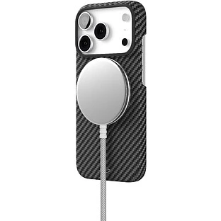 Чехол защитный VLP Kevlar Case с MagSafe для iPhone 17 Pro, черный
