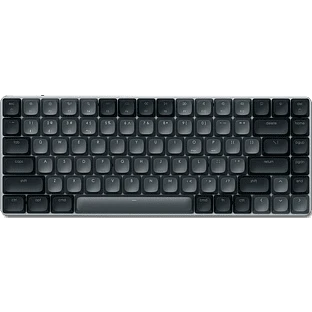 Клавиатура механическая с подсветкой Satechi SM1 Slim Mechanical Backlit Bluetooth Keyboard  - русская раскладка, темно-серый