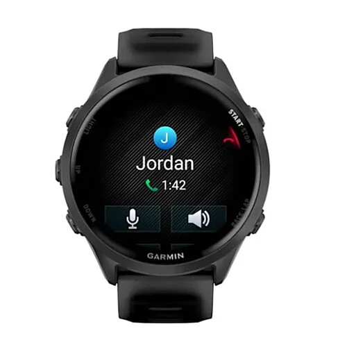 Умные часы Garmin Forerunner 570, 47 мм, Slate Grey Aluminium with Translucent Black/Black Band