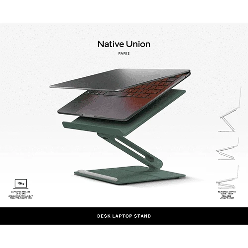 Подставка для ноутбука HOME-STAND-GRN, цвет: зеленый