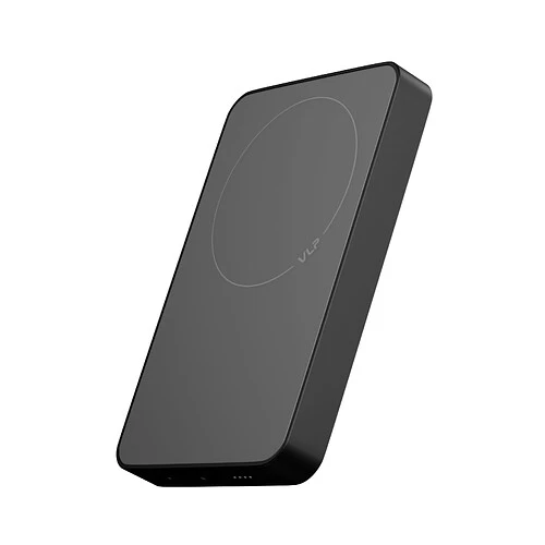 Аккумулятор внешний VLP Diamond Energy MagSafe, Qi2, 10000 mAh, USB-C, черный титан