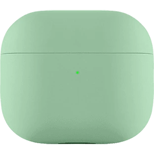 Чехол защитный для Airpods 3 Touch Pro Silicone  Case, 1.5 мм усиленный, светло-зелёный