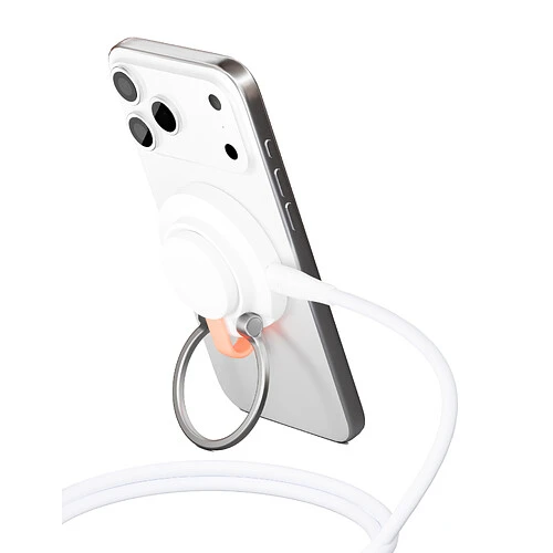 Беспроводное зарядное устройство VLP LITE Power Snap Qi2 2 в 1, Белый