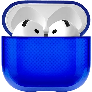 Чехол защитный uBear Tone для Airpods 4, TPU, синий