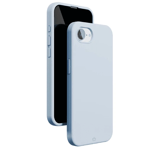 Чехол защитный VLP Aster Case с MagSafe для iPhone 16e/17e голубой