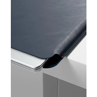 Чехол защитный VLP Velar Sleeve для MacBook Air (15.3") из экокожи, темно-синий