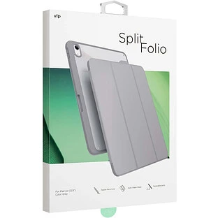 Чехол защитный "vlp" Split Folio для iPad Air M2/M3/M4 (13''), серый