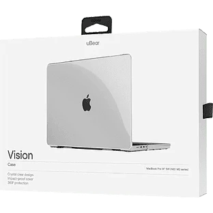 Чехол защитный uBear Vision Case для MacBook Pro 14" (M1 | M2 | M3 | M4), прозрачный