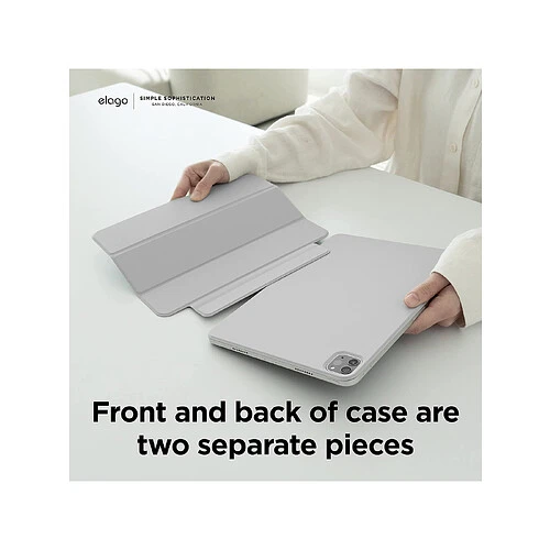 Чехол Elago для iPad Air 10.9 (2020/22 4/5th)/11 (М2-М4) Magnetic Folio Light Grey