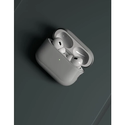 Чехол силиконовый VLP Grase Case для AirPods Pro 3, матовый прозрачный