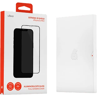 Стекло защитное uBear Extreme 3D Shield для iPhone 12 Mini, алюмосиликатное