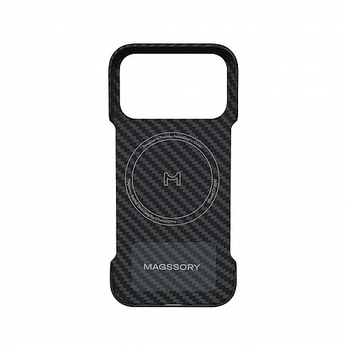 Чехол для смартфона Magssory Aramid Zero Case для iPhone 17 Pro, черный (CFB047)