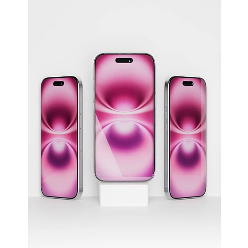 Стекло защитное 2.5D VLP Ice Glass дляiPhone 13/13Pro/14/15/16/16E/17E, без рамок